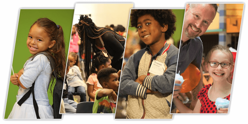 Various Images of Smiling Children at Hope Church Events