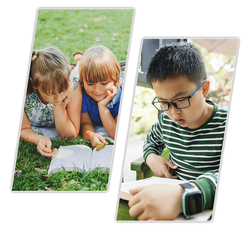 Children Reading the Bible